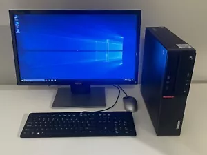 Lenovo ThinkCentre M700 i5-6400 2.7GHz 8GB Ram 250GB HDD WiFi DVD/RW Win10 Pro - Picture 1 of 6