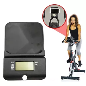 LCD Speedometer W/Heart rate monitor For Stationary Bikes Exercise Bike Computer - Picture 1 of 11