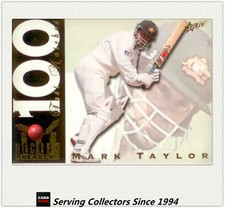1998/99 Select Cricket Retail Trading Cards Record Breaker RB5:Mark Taylor