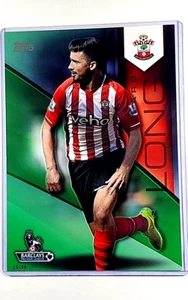 2014 2014-2015 Topps Premier Green 5x7 107 Shane Long /99 Southhampton 7x5 Jumbo - Picture 1 of 3