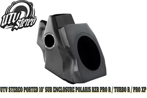 Caja de subwoofer UTV Stereo RZR Pro XP Pro R Turbo debajo del tablero de 10" - Descargado - Imagen 1 de 7