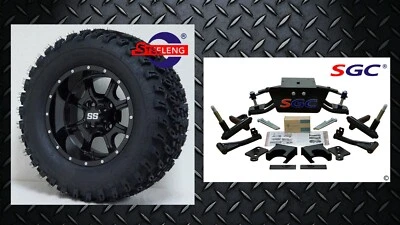 Club Car DS Golf Cart 6" A-Arm Lift Kit + 12" Wheels and 23" Tires 1982-2003 Foto 1 de 4