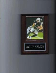 JORDY NELSON PLAQUE OAKLAND RAIDERS FOOTBALL NFL - Picture 1 of 1