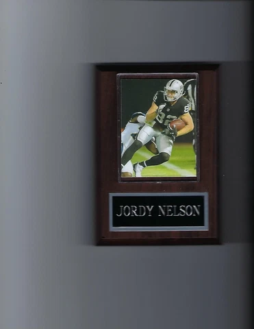 JORDY NELSON PLAQUE OAKLAND RAIDERS FOOTBALL NFL Cover