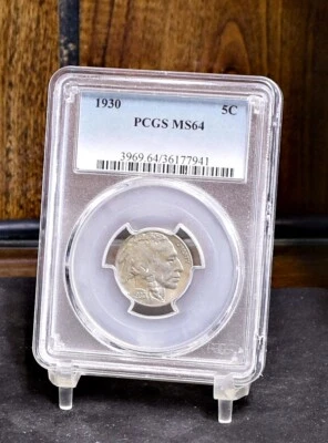 1930 Buffalo Nickel - PCGS MS64 (#48018) - Image 1 of 4
