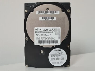 Fujitsu M1614TAU 1GB 3.5" IDE PATA Internal Hard Disk Drive HDD - Retro 1996 - Image 1 of 4