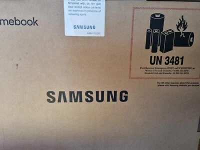 Samsung Chromebook 4 11.6" Intel Celeron 4GB RAM 32 GB eMMC Laptop- Platinum New - Image 1 of 3