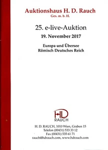 Auktionshaus H.D.Rauch GmbH AUKTION E-LIVE 25,2017 EUROPE & OVERSEAS COINS (51) - Picture 1 of 3