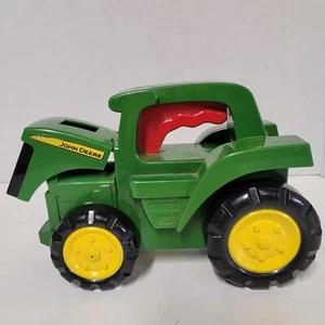 John Deere Roll N Go Toy Tractor Flash Light with Sound by Learning Curve - Picture 1 of 3