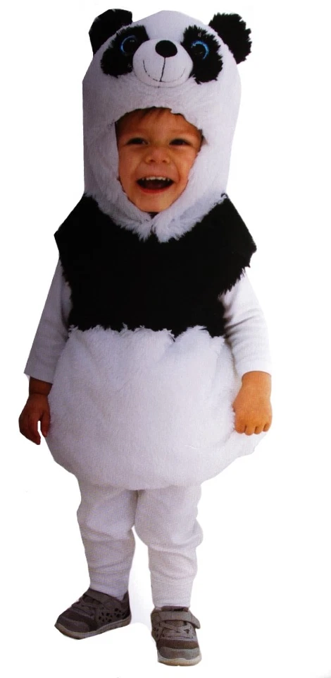 Baby Boys Girls Infant Toddler PANDA BEAR Halloween Costume 6 12 18 Months NEW - Image 1 of 1
