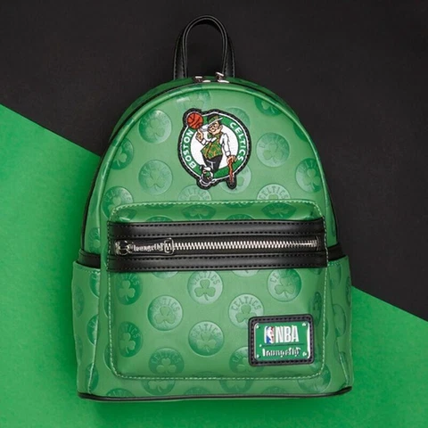 Loungefly NBA Boston Celtics Logo Mini Backpack Cover