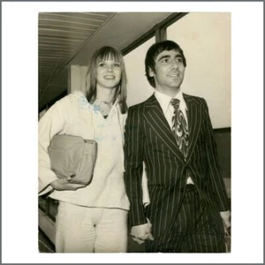 The Who Keith Moon 1970s London Heathrow Airport Press Photograph (UK) - Picture 1 of 2
