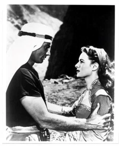 FLAME of ARABY stars Jeff Chandler, Maureen O'Hara ~ 1951 Movie Still - Picture 1 of 1