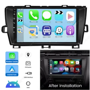 9'' for Toyota Prius v 2011-2017 2+32G Apple CarPlay Android 13 Car Stereo Radio - Picture 1 of 16