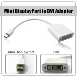 Mini Display Port to DVI Adapter Monitor Cable for MacBook Pro Air - Picture 1 of 1
