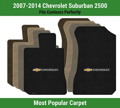 Lloyd Ultimat Front Mats for '07-14 Chevy Suburban 2500 w/Chevy Bowtie & Word - Image 1 of 4