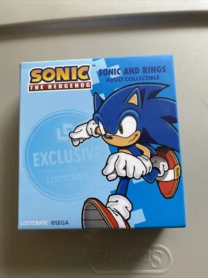 Caja de botín coleccionable exclusiva Sonic The Hedgehog “Sonic And Rings” -2018- nueva Foto 1 de 4