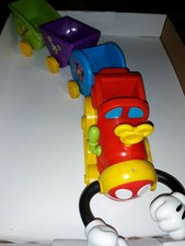 mickey mouse push and go mouska train