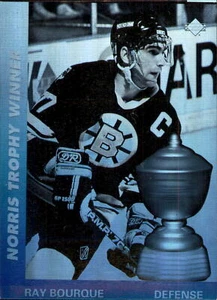 1991-92 Upper Deck #AW5 Ray Bourque Award Winner Holograms Boston Bruins 2 - Picture 1 of 2