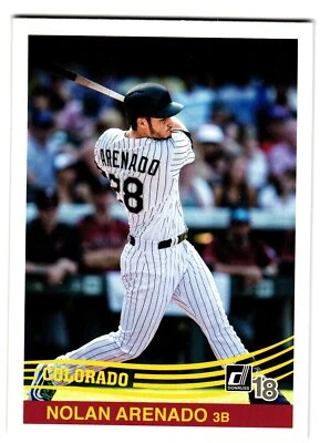 2018 Donruss #236 Nolan Arenado - Image 1 of 2