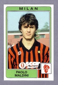 PAOLO MALDINI Figur Fußballer NO Panini 1984 1985 Amateurproduktion - Bild 1 von 2