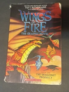 A Graphix Book: Wings of Fire Graphic Novel #1: The Drag - ACCEPTABLE - Picture 1 of 3