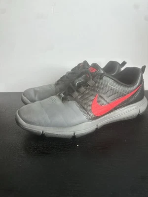 Zapatos de golf Nike Explorer CTRL negros/rojos/grises sin clavos. Hombre 8.5 704694-008 Foto 1 de 4