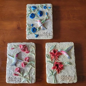 Kolibri Wandbehang 3er Set von Sally Blanchard - Bild 1 von 7