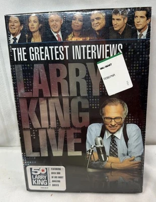 Larry King Live The Greatest Interviews: 3 DVD Box Set New Factory Sealed - Image 1 of 2