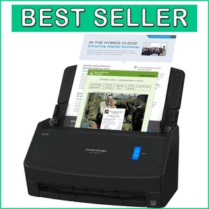 Compact iX1400 Color Document Scanner for Effortless Receipt & Photo Scanning - Picture 1 of 8