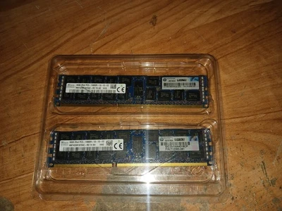 SK Hynix 32GB (2 x 16GB) PC3-14900R DDR3 1866MHz ECC Registered Server RAM - Image 1 of 4
