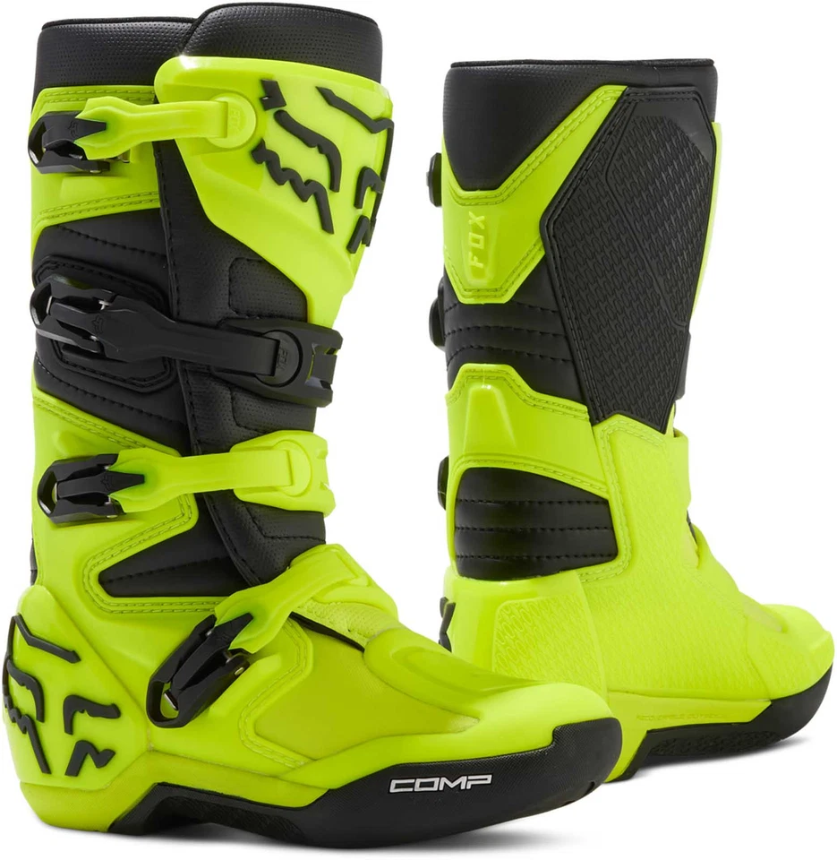 Fox Racing Youth Comp Boots - Motocross MX Off Road Dirt Bike ATV Foto 1 de 1