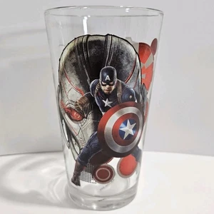 NEW Toon Tumblers 16 oz. Pint Glass Avengers Age Of Ultron Captain America  - Picture 1 of 6
