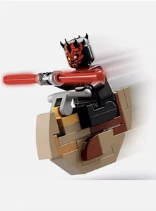 LEGO Star Wars Darth Maul Minifigur + Speeder 75383 | Sith Infiltrator - Bild 1 von 2