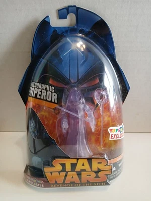 GUERRA DE LAS ESTRELLAS-VENGANZA DE LOS SITH, FIGURA HOLOGRÁFICA DEL EMPERADOR. Foto 1 de 2