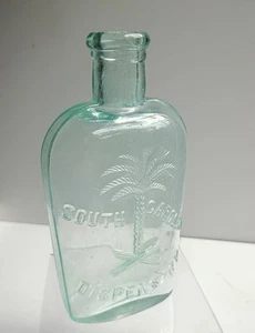 South Carolina Dispensary, Half Pint, Union Flask, Palm Tree, Mint, No damage - Picture 1 of 21