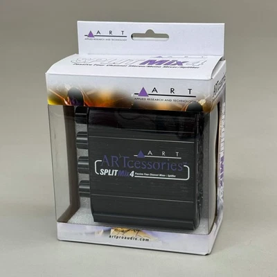 ARTCESSORIES Split Mix 4 Passive Four Channel Mixer / Splitter Black SPLITMIX4 - Image 1 of 4