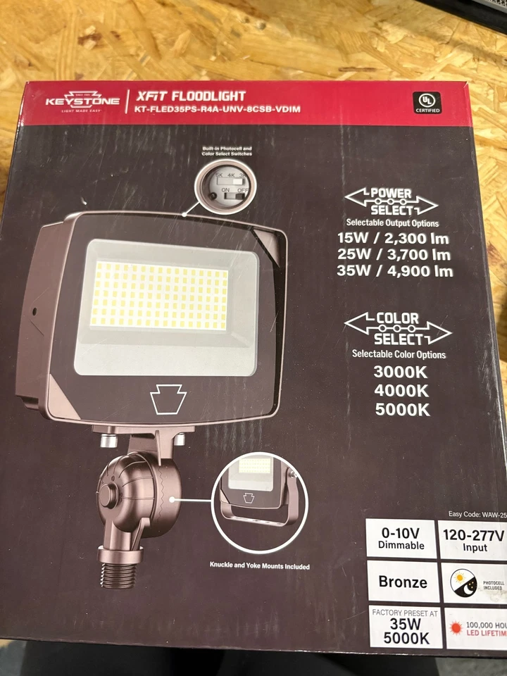 KEYSTONE XFIT PROYECTOR # KT-FLED35PS-R4A-UNV-8CSB-VDIM Foto 1 de 1