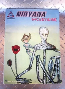 NIRVANA Incesticide Guitar Sheet Music Lyric Song Book - Hal Leonard - Picture 1 of 5