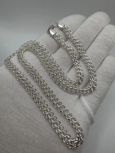 Herren Damen Elegante Silber Kette 925 Ukraine 16,03g - 20,27inch Tolles Geschenk - Bild 1 von 10