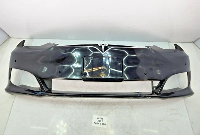 ✅ Panel de cubierta de parachoques delantero negro PBSB NOTE 2016-2020 OEM Tesla Model S* Foto 1 de 4