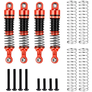 FLYXM For Traxxas TRX4-M RC 1/18 Crawler Shock Absorber Oil Damper Threaded 4Pcs - Picture 1 of 36
