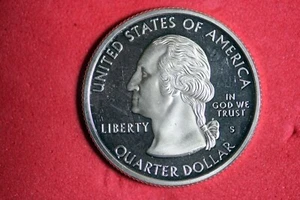 1999 - S PROOF "NEW JERSEY" STATEHOOD Washington Quarter! #N03684 - Picture 1 of 2