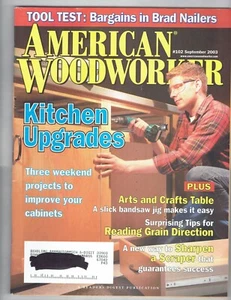 American Woodworker Back Issue Magazine September 2003 Issue 102 - Picture 1 of 2