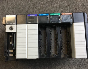 Allen-Bradley 1756-A7  w/1756-IF8,1756-ENBT,1756-OB16E/A,1756-L61,1756-IB16/A - Picture 1 of 14