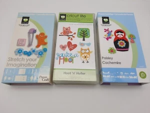 3 Cricut Patronen Hoot 'n' Holler Stretch Your Imagination Paisley Cachemire - Bild 1 von 6
