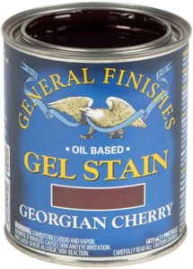 General Finishes Oil Base Gel Stain, 1 Pint, Georgian Cherry - Picture 1 of 5