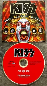KISS CD We Are One Maxi Single CD w/ Psycho Circus Video UK 1998 Vintage Kiss - Picture 1 of 4