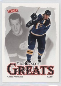 2001-02 Upper Deck Victory Chris Pronger #393 HOF