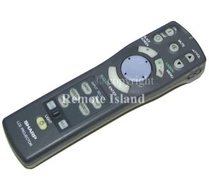 Sharp RRMCG1354CESA LCD Projector Remote Control XG-E1200U DP-58 Mate FAST$4SHIP - Picture 1 of 1
